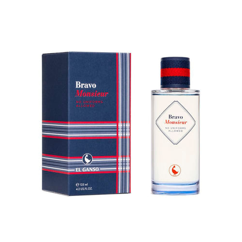 Perfume Bravo Monsieur Para Hombre De El Ganso Eau De Toilette 125ml