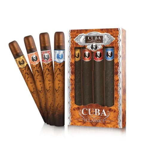 Mini Set de 4 Piezas Cuba Classic para Hombre de Cuba Paris EDT 35ML