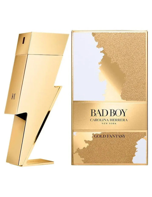 Perfume Bad Boy Gold Fantasy para Hombre EDT 100ML