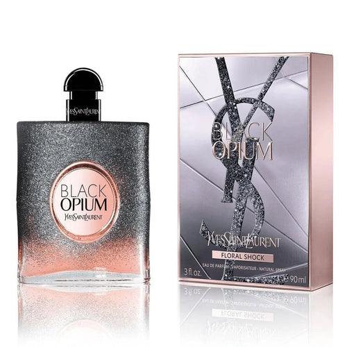 Perfume Black Opium Floral Shock Para Mujer EDP 90ML