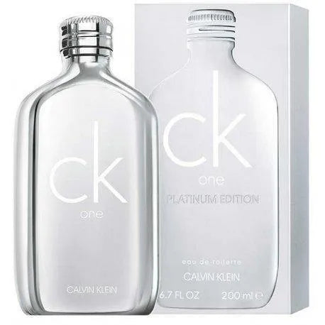 Perfume CK One Platinum Unisex EDT 200ML