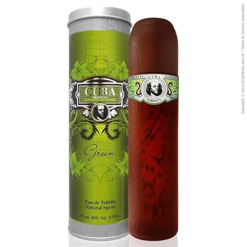 Perfume Cuba Green para Hombre de Cuba Paris EDT 100ML