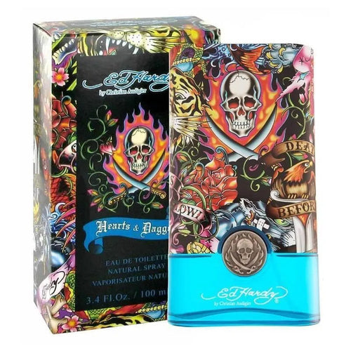 Perfume Ed Hardy Hearts & Daggers Para Hombre edt 100ML