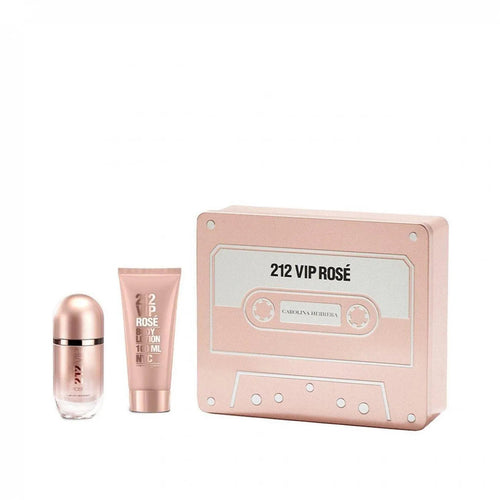 Set 2 Piezas 212 VIP Rose para Mujer EDP