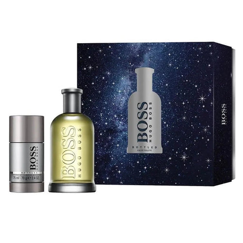 Set 2 Piezas Boss Bottled para Hombre EDT