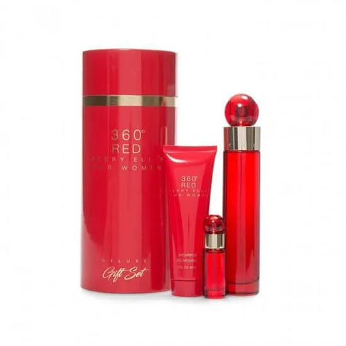 Set 3 Piezas 360 Red para Mujer de Perry Ellis EDP
