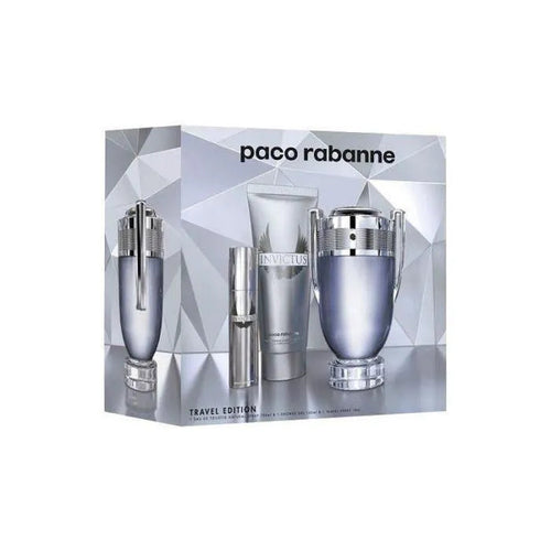 Set 3 Piezas Invictus para Hombre Edt