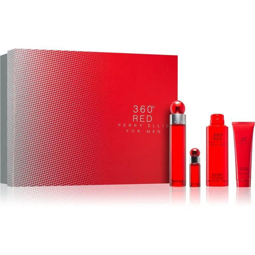 Set 4 Piezas 360° Red para Hombre de Perry Ellis