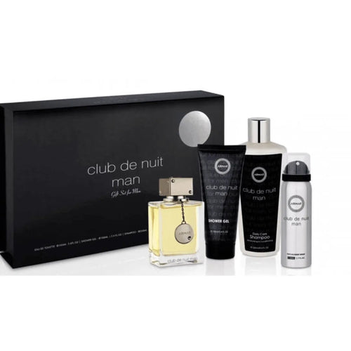 Set 4 Piezas Club de Nuit Man de Armaf Para Hombre EDT