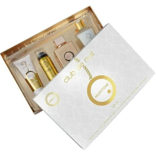 Set 4 Piezas Club de Nuit Milestone Unisex de Armaf EDP 105ML