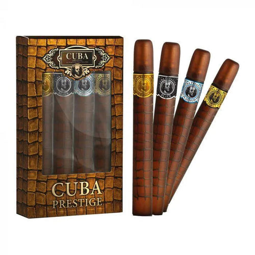 Set 4 Piezas Cuba Prestige para Hombre de Cuba Paris 35ML