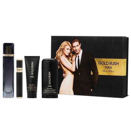 Set 4 Piezas Gold Rush para Hombre edt