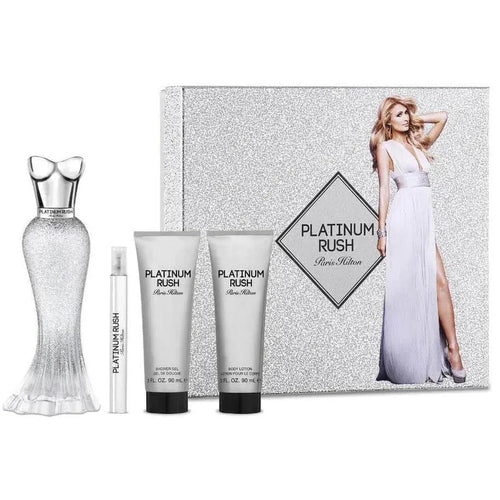 Set 4 Piezas Platinum Rush para Mujer EDP