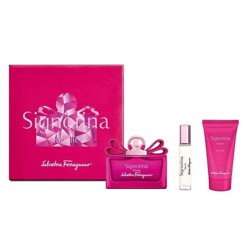 Set de 3 Piezas Signorina Ribelle Para Mujer de Salvatore Ferragamo EDP