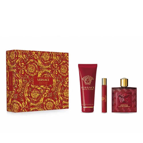 Set 3 Piezas Eros Flame para Hombre EDP